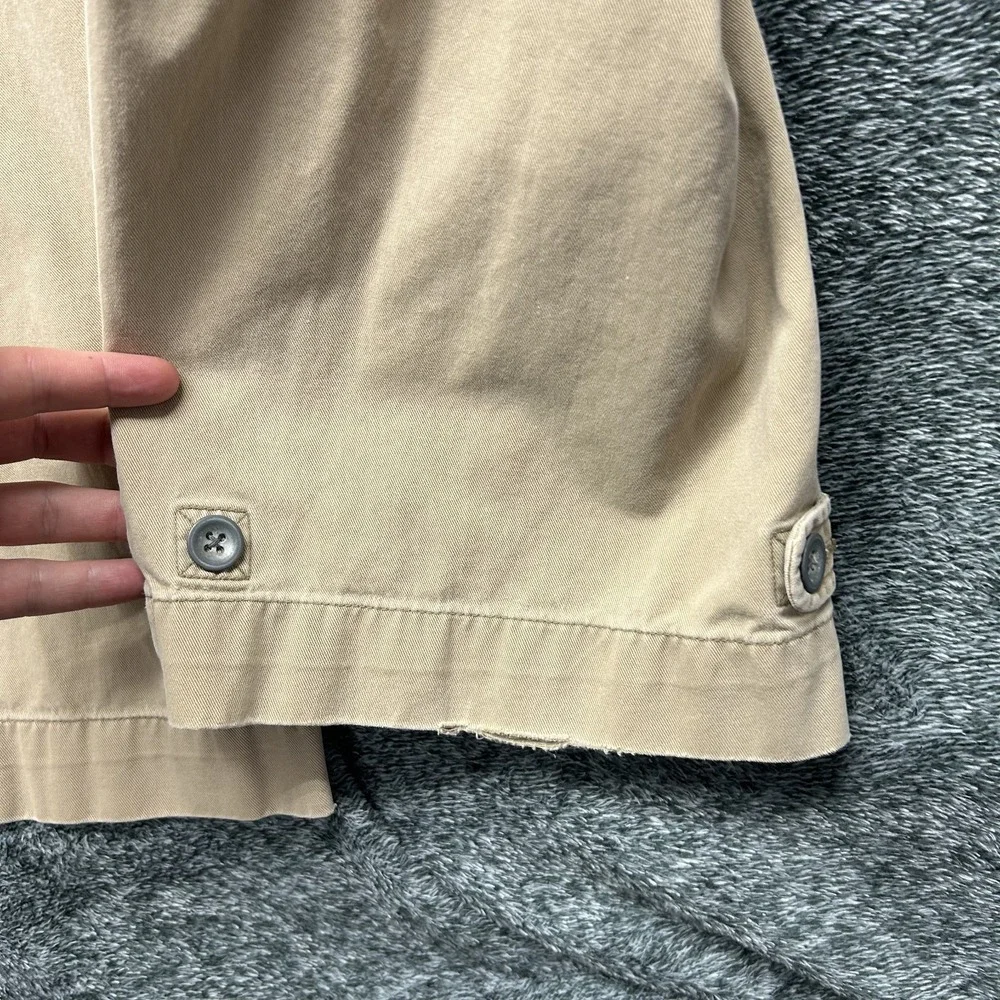 Polo Ralph Lauren Mens Size 42X30 Beige Vintage Cargo Pants (U3)